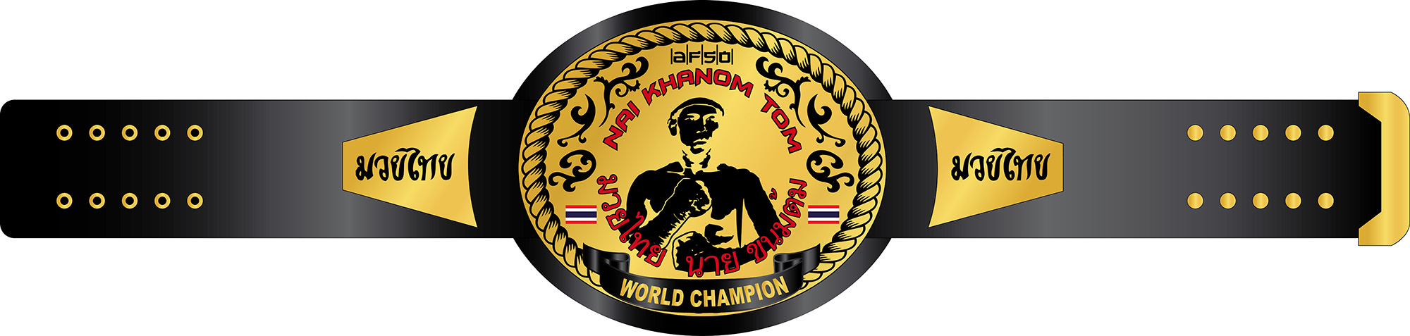 AFSO - NAI Thai Boxing Champion Grtel