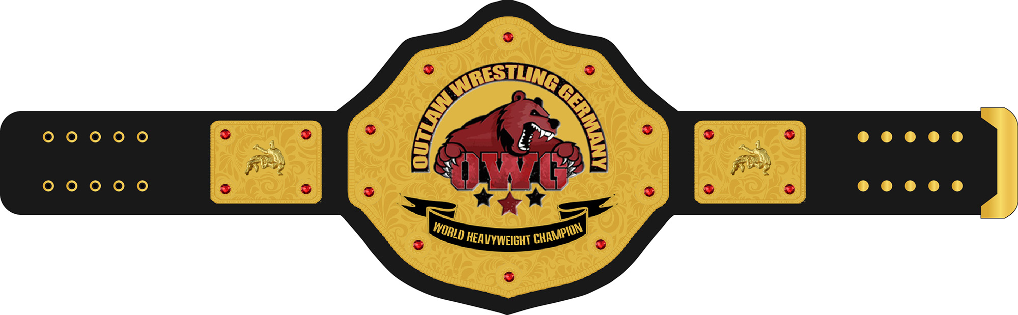 OWG Outlaw Wrestling Germany World Wrestling Champion Grtel