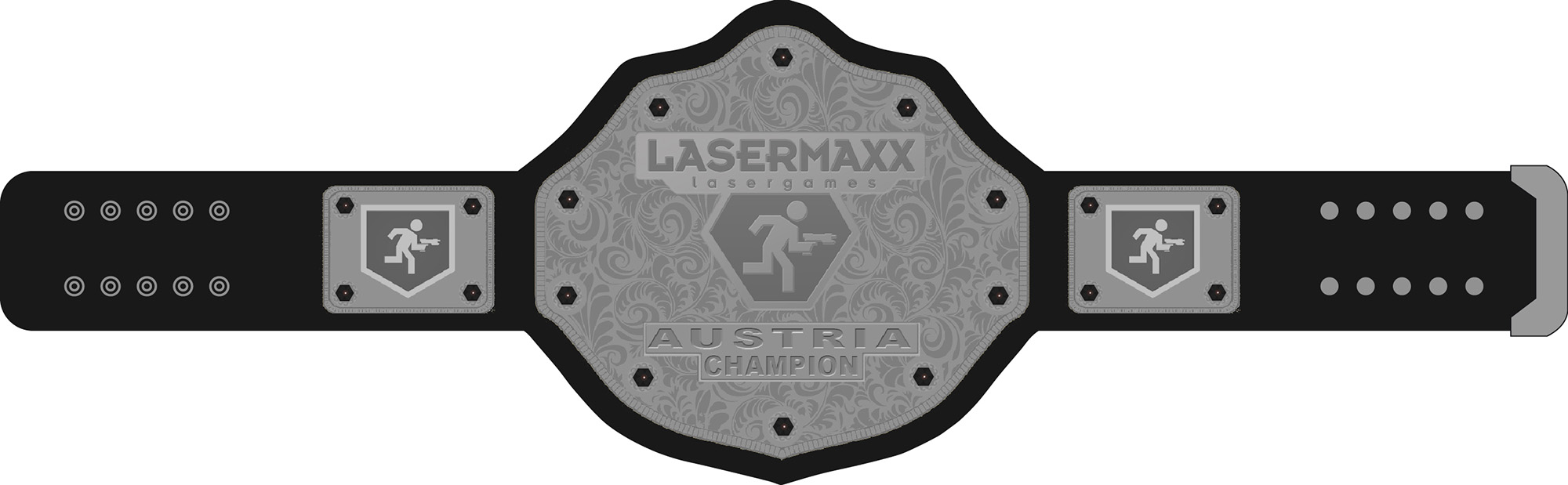 Lasermaxx Lasergames Lasertag Champion Gürtel