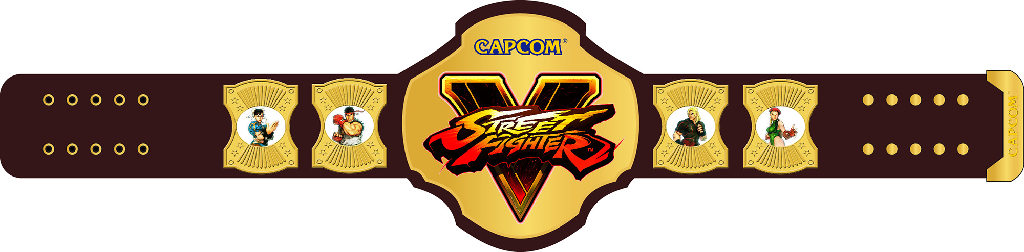 Street Fighter V Champion Gürtel - Version1